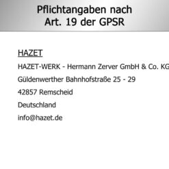 HAZET® Wasserwaage 2154-80, Aluminium, 80 cm lang