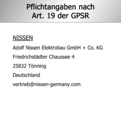 NISSEN Blockbatterie Konstant 111, 6 Volt, 4LR25, 120000 mAh, 1 Stück