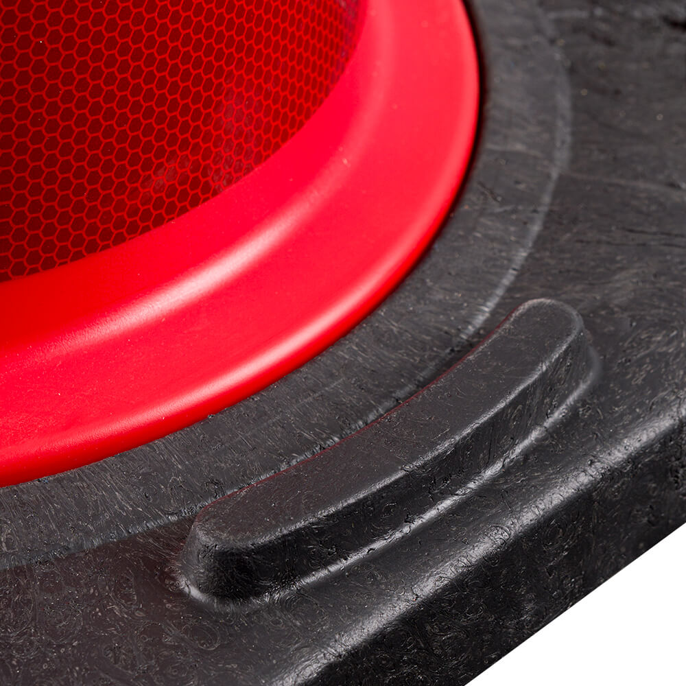 StVO Leitkegel RA 2, BASt, Farbe: reflektierend rot/weiß, Höhe: 75 cm