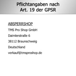 5 x Absperrgitter, rot/weiß, Kunststoff, RA1, mit drehbaren Füßen, 200 x 102 cm