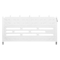 Schrankenzaun COBA, rot/weiß, gemäß TL, RA2, 211 x 112 cm