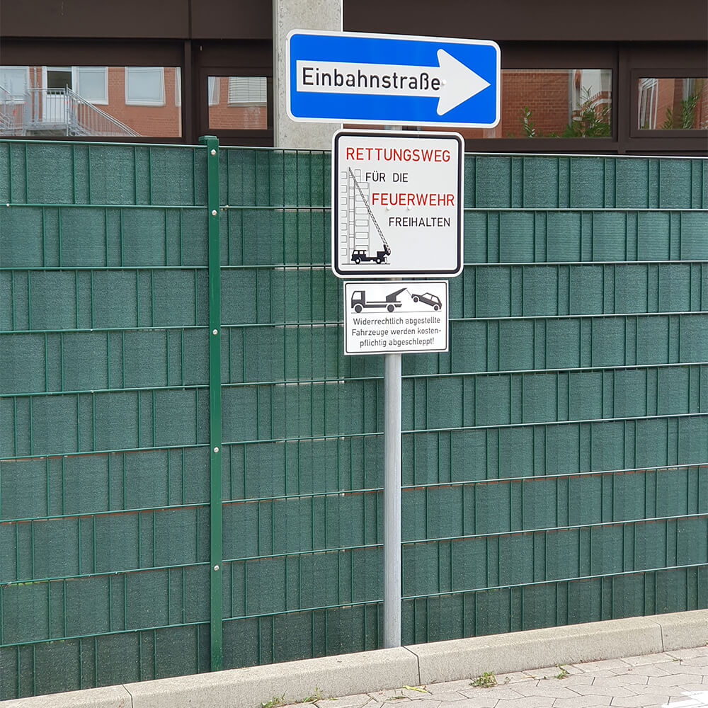 Vorschriftzeichen VZ 220-20, Einbahnstraße – rechtsweisend