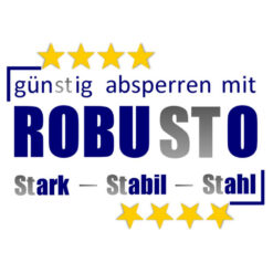 Absperr-Pfosten aus Stahl, zum Herausnehmen, rot/weiß, Ø 6 cm, 140 cm