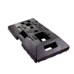 BIGPACK 5 x Pfeilbaken-Set K1-Fuß & Leuchte, StVO/RSA, re/linksw., 1-seitig, RA2