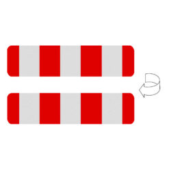 Verkehrseinrichtung VZ 627-30, Leitmal waagerecht doppelseitig, RA, 120 x 25 cm