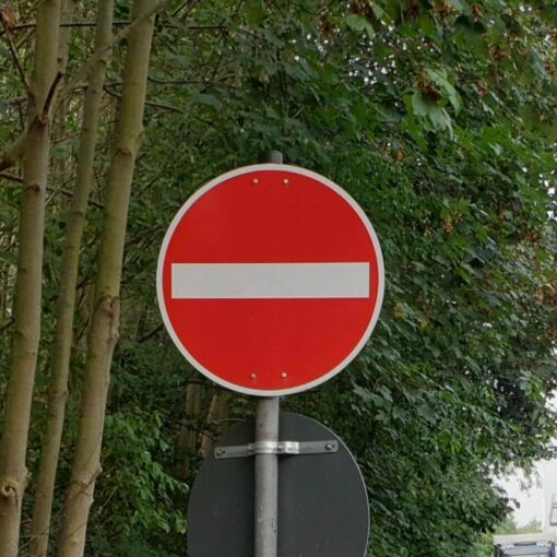 Vorschriftzeichen VZ 267, Verbot der Einfahrt