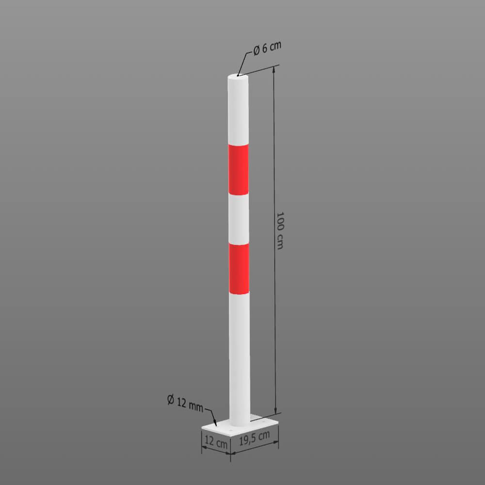 Komplett-Set: Schutz und Markierung 'E-Ladestation' für 2 Parkplätze