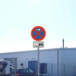 Vorschriftzeichen VZ 283-11, Absolutes Halteverbot (Anfang), links