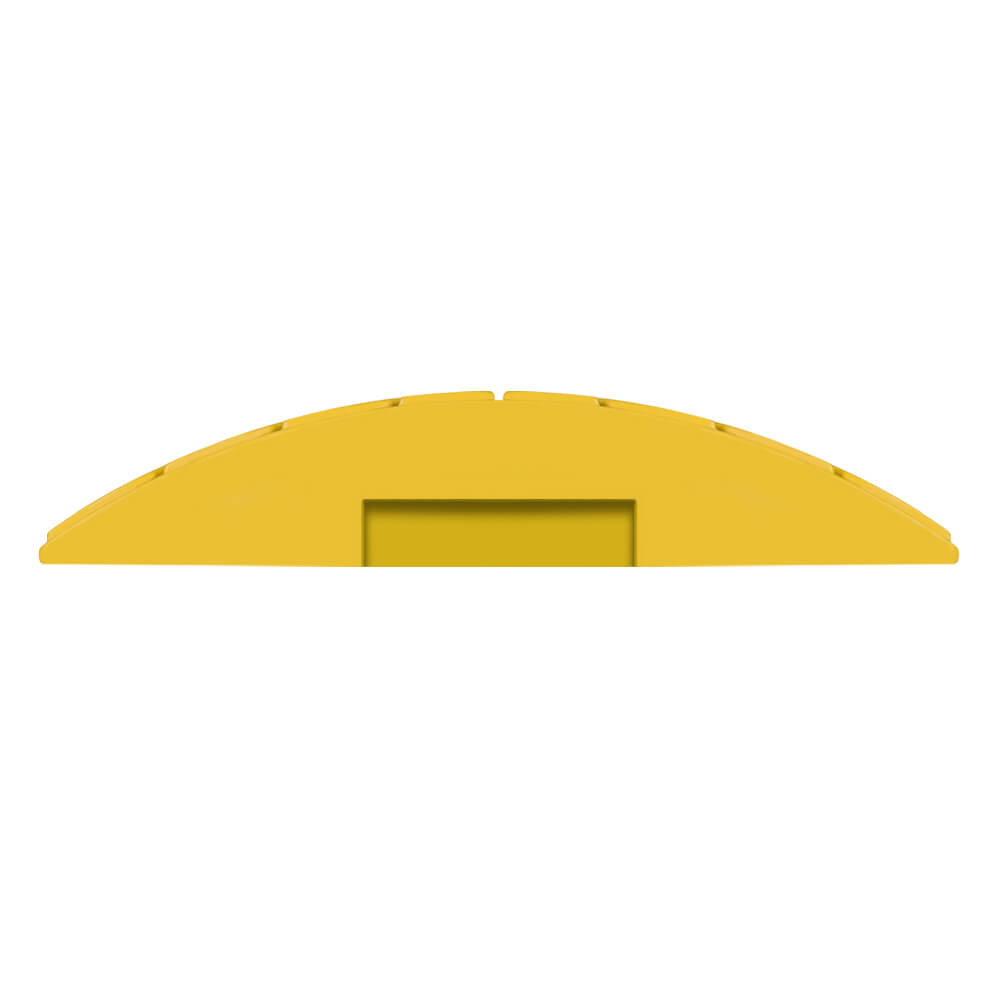 Tempo-Stopper in Gelb, für 5-10 km/h, 2-teilig, Ø 42,5 cm, 7,5 cm hoch