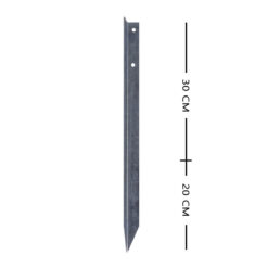 Parkplatzreservierungsschild POOLFAHRZEUG, Set zum Einschlagen, 52 x 11 cm