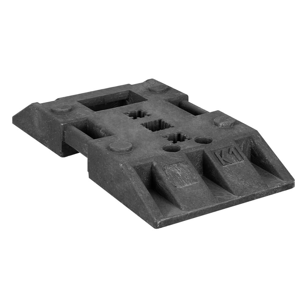 RSA-Komplett-Set, Schrankenzaun FUTURE mit Fußplatten, RA2, 2,15 x 1,11 m