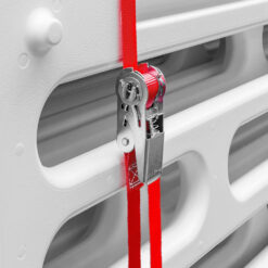 Lager- und Transporttraverse mit 10 x TL-Schrankenzaun RA2 + 11 x Fußplatte