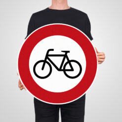 Vorschriftzeichen VZ 254, Verbot für Radverkehr