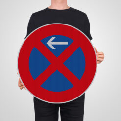 Haltverbotzonen Set, Basic, A/M/E, rechts, 24-tlg., mobil, K1, RA2, Ø 60 cm