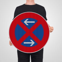 Haltverbotzonen Set, Basic, A/M/E, rechts, 24-tlg., mobil, K1, RA2, Ø 60 cm