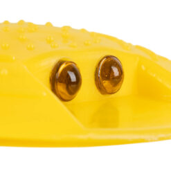 Bodenmarkierungsnagel GELB, Kunststoff, 4 Reflektoren, gelb, Ø 12 cm, 4 Stück